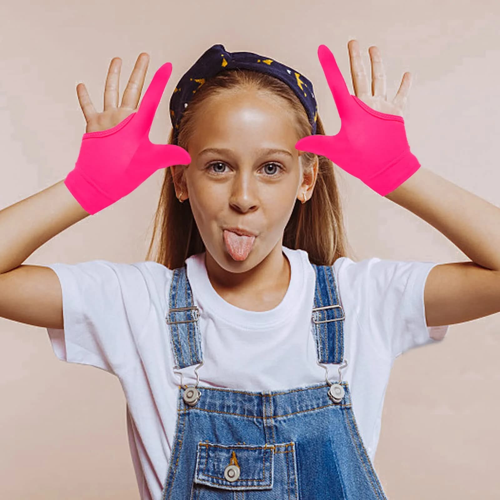 Yxmeiguo Anti Thumb Sucking Guard Gloves for Kids Ages 5-12 | Breathable Polyester Fabric - view 5