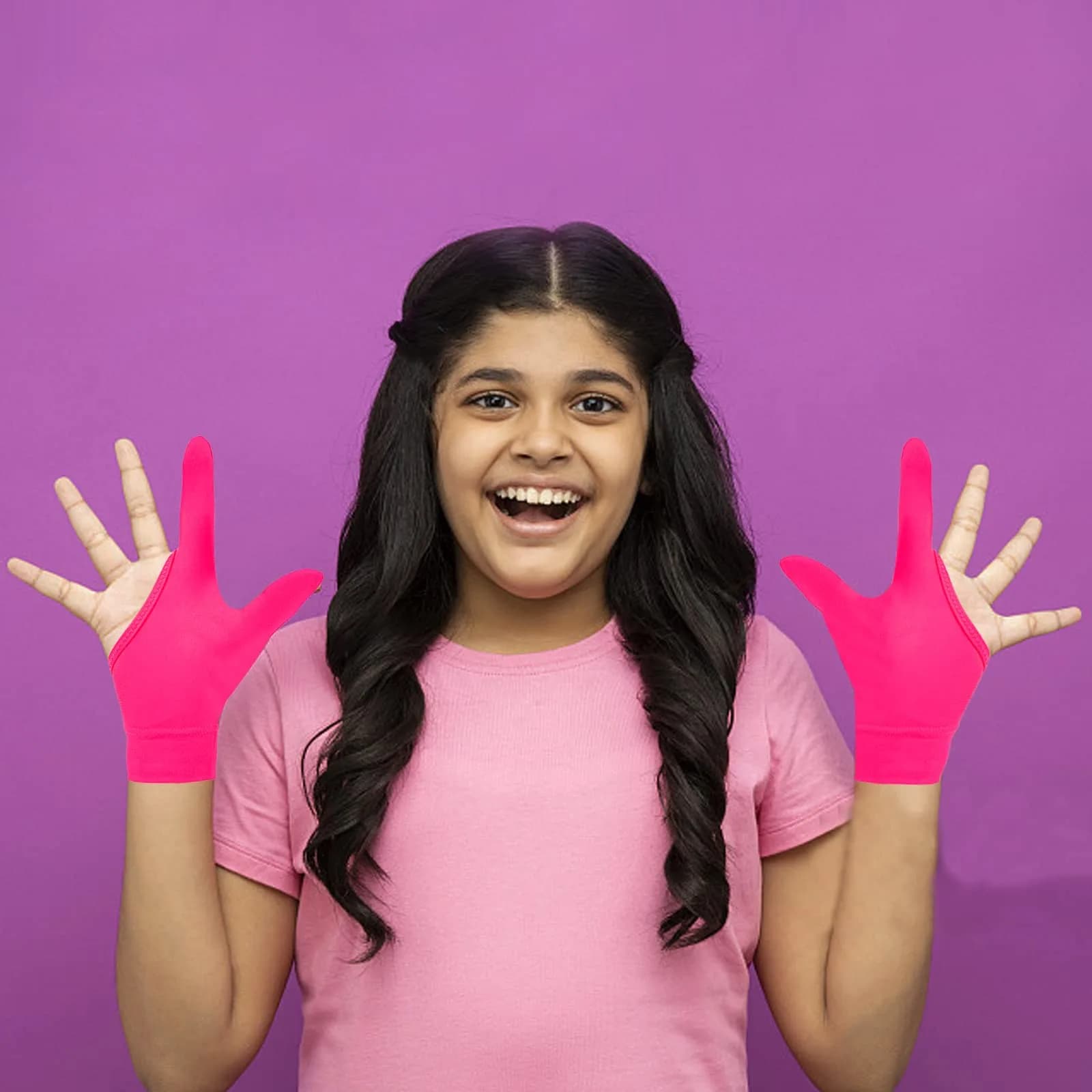 Yxmeiguo Anti Thumb Sucking Guard Gloves for Kids Ages 5-12 | Breathable Polyester Fabric - view 4