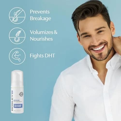 BosleyMD Revive Thickening Treatment for Thinning Hair 3.4 fl oz | DHT Blocker & Volumizer for Hair Loss thumbnail 4
