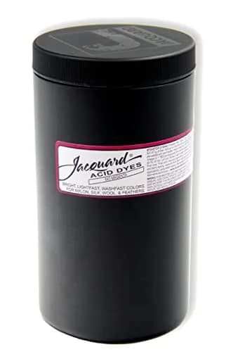 Jacquard Acid Dye 1lb Tub Magenta | Vibrant Protein Fiber Color for Wool, Silk & Nylon thumbnail 1