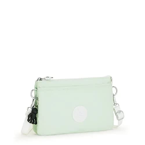Kipling Riri Crossbody Bag Airy Green C | Minimalist Nylon Design, Convertible & Lightweight thumbnail 2