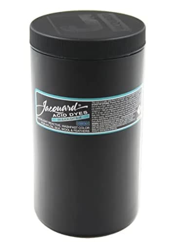 Jacquard Acid Dye 1lb Tub Blacklight Blue | Vibrant Wool & Silk Dye for Full Coverage thumbnail 1