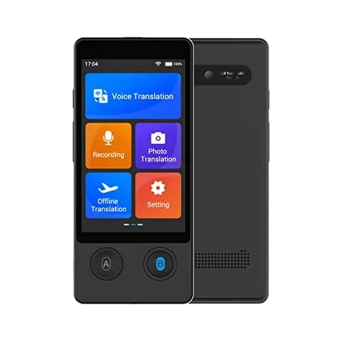 ANFIER W12 Language Translator Device 3.7 inch Touchscreen | 144 Languages, 98% Accuracy, Offline Translation thumbnail 1