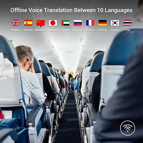 ANFIER W12 Language Translator Device 3.7 inch Touchscreen | 144 Languages, 98% Accuracy, Offline Translation thumbnail 2