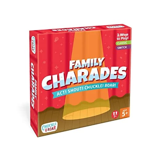 Chuckle & Roar Classic Charades Game for Kids, 750 Charades Ideas | Family Party Game for Ages 5+ thumbnail 1