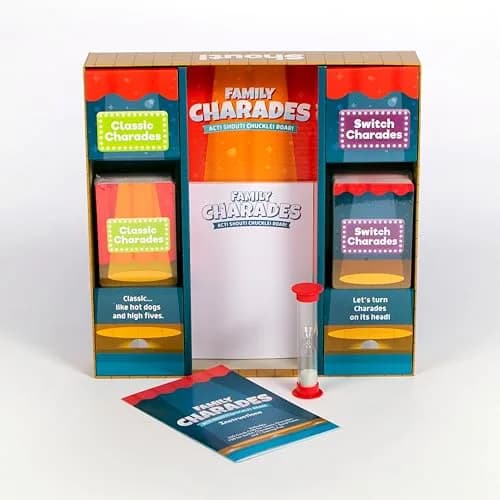 Chuckle & Roar Classic Charades Game for Kids, 750 Charades Ideas | Family Party Game for Ages 5+ thumbnail 6