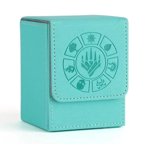 Arkeiliy MTG Deck Box 110+ Storage Sleeved Cards | Stylish, Durable & Large Capacity thumbnail 1