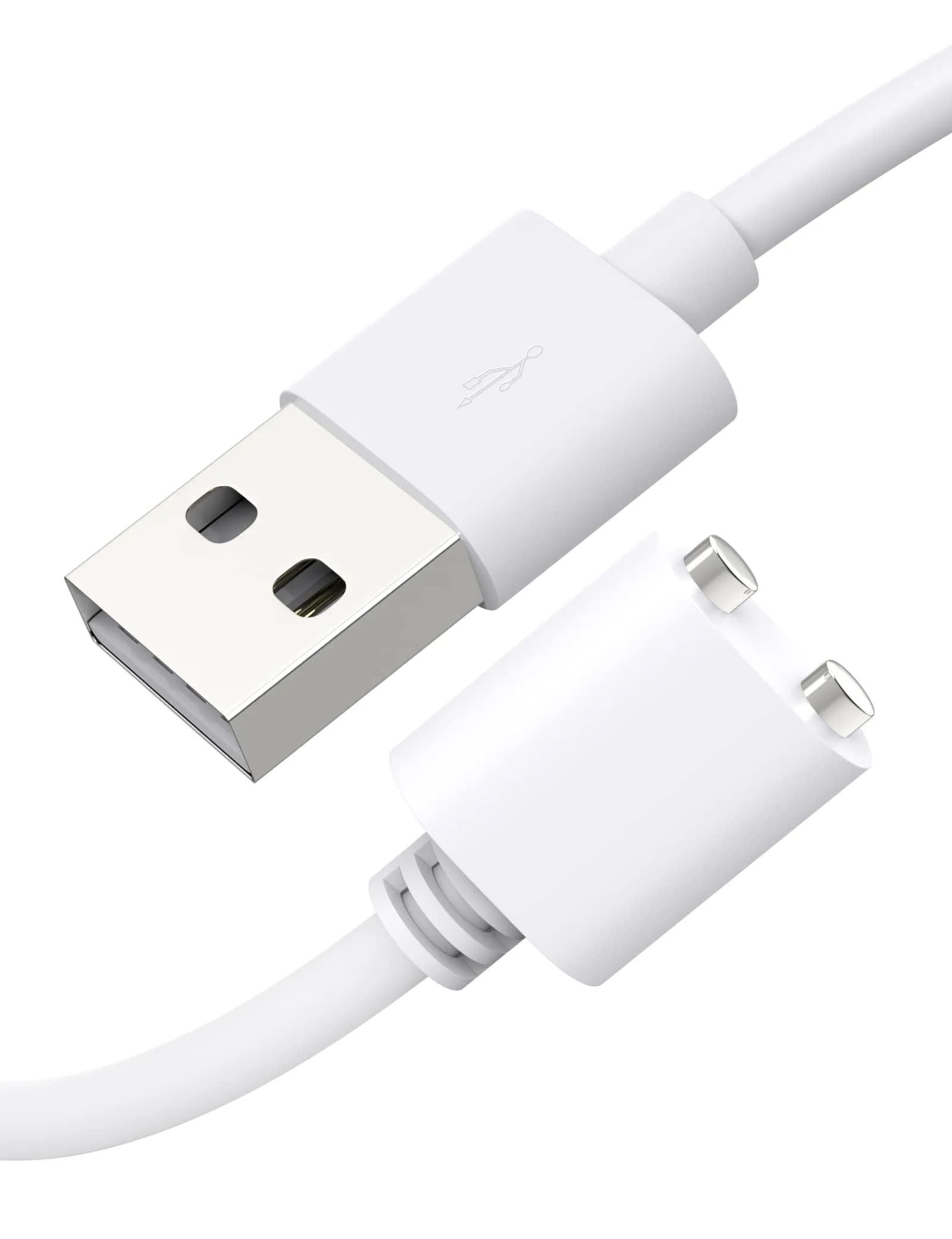 Bicmice 2.6Ft Magnetic USB DC Charger Cable Replacement Charging Cord - (7mm/0.28in) | Copper, Magnetic, Fast Charging — 7mm (0.27 in)
