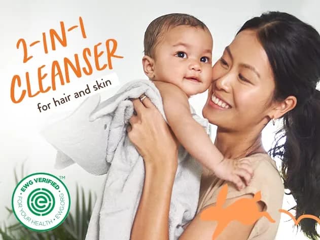 Babo Botanicals Sensitive Baby 2-in-1 Shampoo & Wash 8 Fl Oz | Fragrance-Free, Shea & Calendula for Delicate Skin thumbnail 9