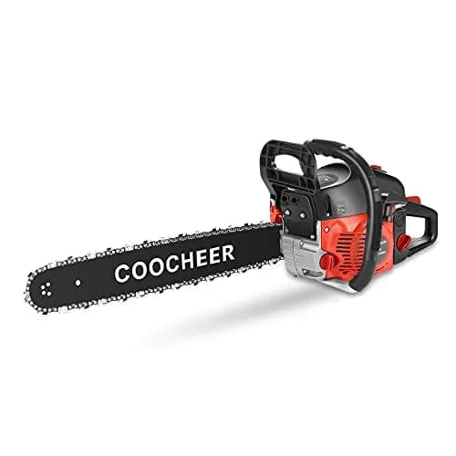 COOCHEER Gas Chainsaw 62CC 20 inch | 3.5HP Gas Powered Chainsaw for Garden & Farm thumbnail 9