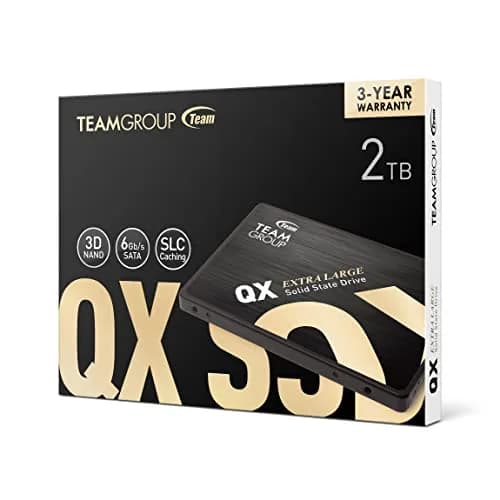 TEAMGROUP QX 2TB 3D NAND QLC SATA III SSD | Up to 560/500 MB/s R/W Speed, 400TBW, Laptop & Desktop thumbnail 5