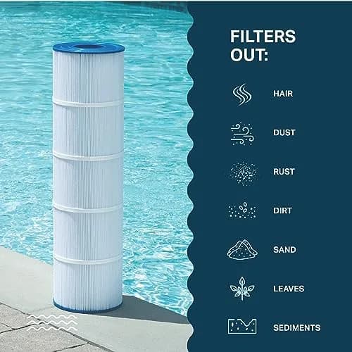 Mist Pool Filter Replacement 7" x 26" | Compatible with Pentair 420 & More, 105 sq ft thumbnail 3