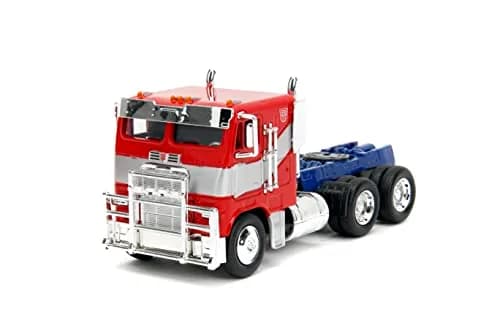 Jada Transformers Rise of The Beast 1:32 Optimus Prime Die-Cast Car 12.7cm (5 inches) | Licensed by Hasbro thumbnail 1