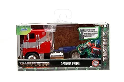 Jada Transformers Rise of The Beast 1:32 Optimus Prime Die-Cast Car 12.7cm (5 inches) | Licensed by Hasbro thumbnail 2