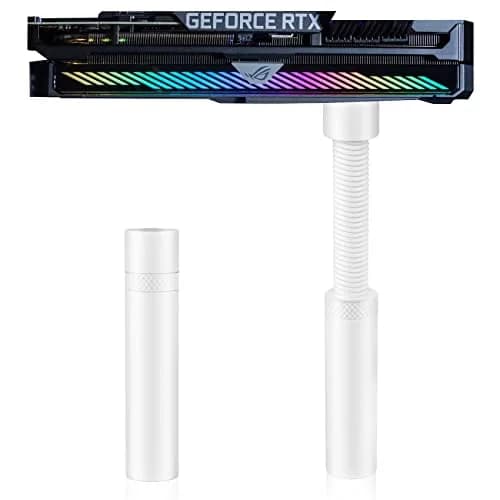 Aivalas Graphics Card GPU Brace Support, Video Card Sag Holder Bracket Stand | Aluminum, Adjustable Height, Magnetic Base thumbnail 1