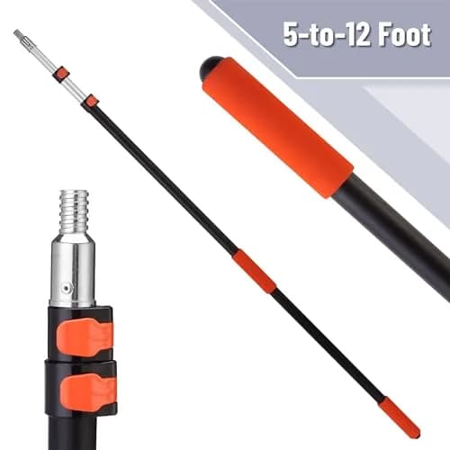Bates Choice Telescopic Extension Pole 12 Ft Aluminum Alloy | Heavy-Duty Multi-Purpose Tool thumbnail 2