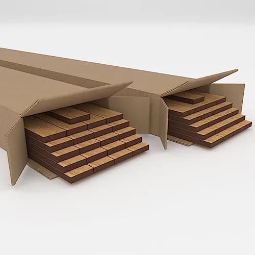 Ekena Millwork 94"H x 1/4"T Maple Wood Slat Wall Panel Kit | Adjustable, Eco-Friendly, DIY Friendly thumbnail 5