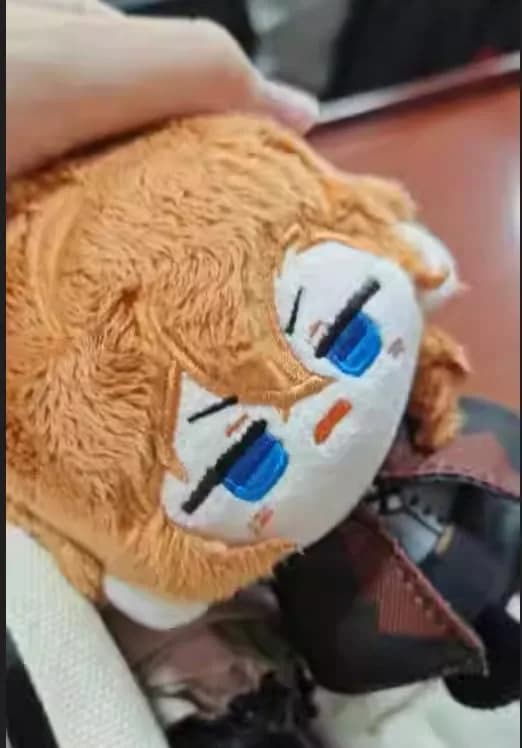 KILA MILA Anime Plush Doll Mini Pendant Keychain 10cm (3.9 inches) | Bungo Stray Dogs Otter Character Toy thumbnail 3