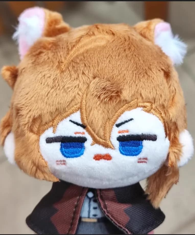 KILA MILA Anime Plush Doll Mini Pendant Keychain 10cm (3.9 inches) | Bungo Stray Dogs Otter Character Toy thumbnail 5