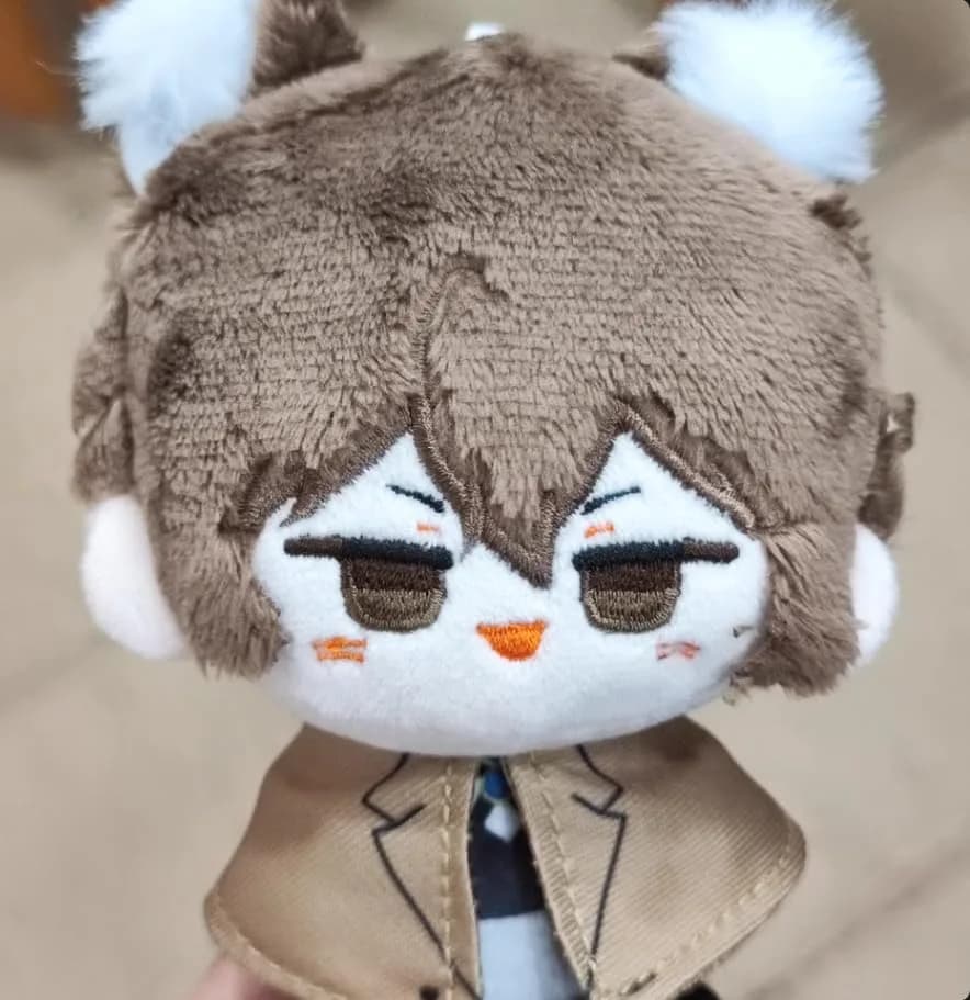 KILA MILA Anime Plush Doll Mini Pendant Keychain 10cm (3.94 inches) | Bungou Stray Dogs Otter Soft Toy thumbnail 2