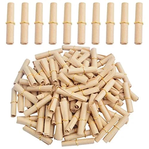 JMKTOOL Vintage Message Paper Scrolls 60x25mm | Lucky Wishing Paper Roll for DIY & Gifts thumbnail 1