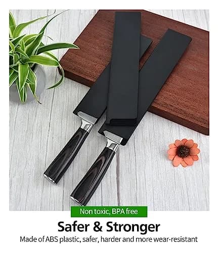 DkOvn Universal Knife Edge Guards Set (5-Piece) | Protects Blades & Prevents Accidents thumbnail 4