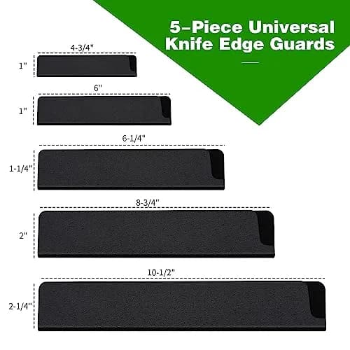 DkOvn Universal Knife Edge Guards Set (5-Piece) | Protects Blades & Prevents Accidents thumbnail 2