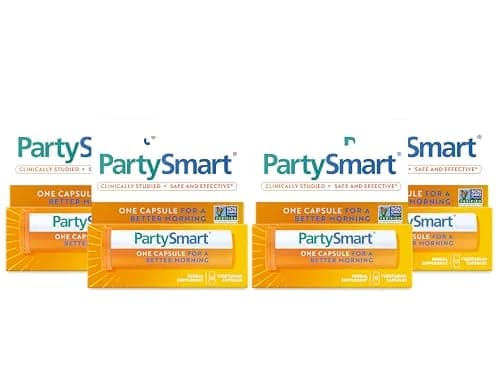 Himalaya PartySmart Herbal Supplement 12 Capsule | Better Morning After Drinking Support thumbnail 1