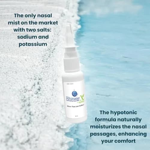 Rhinase X Mist 3 Pack with Dual Wetting Agents, Salts & Xylitol | Moisturizes Nasal Passages (70-120 chars) thumbnail 2