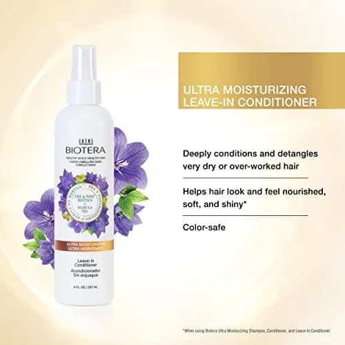 Biotera Deep Hydration Conditioner for Dry Hair – Coconut & Marula Oil, 15.2 Fl Oz, Vegan & Sulfate-Free thumbnail 2