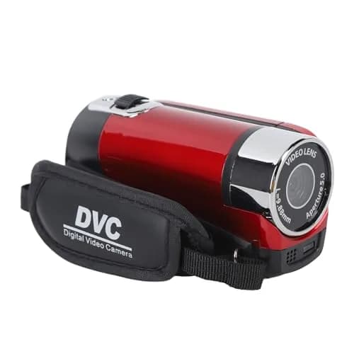 Yoidesu Red Camcorder 1080p HD Video Camera | 16MP 16X Zoom Digital Video Recorder thumbnail 8