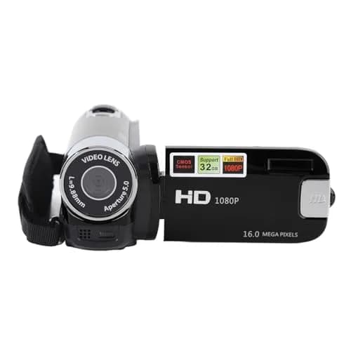 Yoidesu Black Camcorder 2.7in 1080P 16MP | Vlogging Recorder with 16X Zoom thumbnail 8