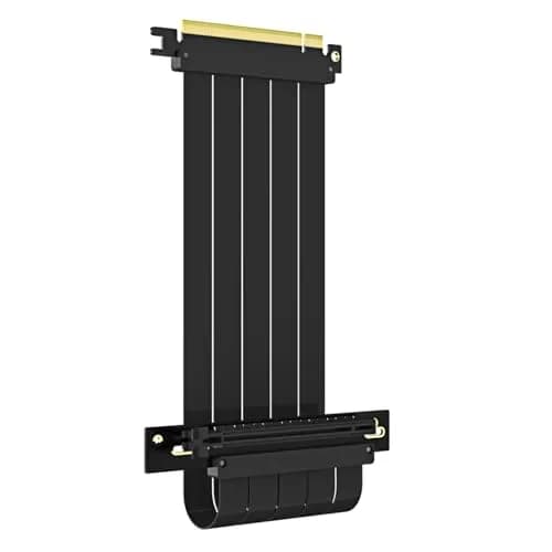 GLOTRENDS PCIe 4.0 X16 Riser Cable 300mm (11.8 inches) | 32GB/s Peak Speed for RTX 40/RX 7000 Series GPUs thumbnail 1