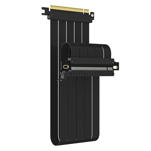 GLOTRENDS PCIe 4.0 X16 Riser Cable 600mm (23.6 inch) | 32GB/s Peak Speed for RTX 40/RX 7000 GPUs thumbnail 1