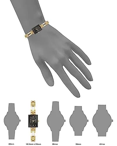 Anne Klein Women's 16mm Gold-Tone Bracelet Watch | Japanese Quartz Movement thumbnail 2