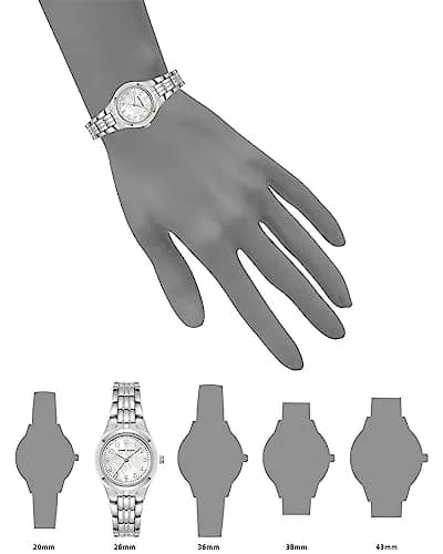 Anne Klein Women's Bracelet Watch 26mm Metal Silver Water Resistant thumbnail 2