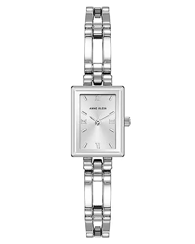 Anne Klein Women's Bracelet Watch 16mm Silver Quartz Movement | Elegant Sunray Dial thumbnail 1