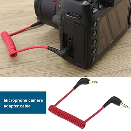 Create idea 3.5mm Microphone Cable Replacement for Rode Wireless Go VideoMic GO 2/ VideoMicro | 40cm (15.7 inch) TRS to TRS Audio Cable thumbnail 2