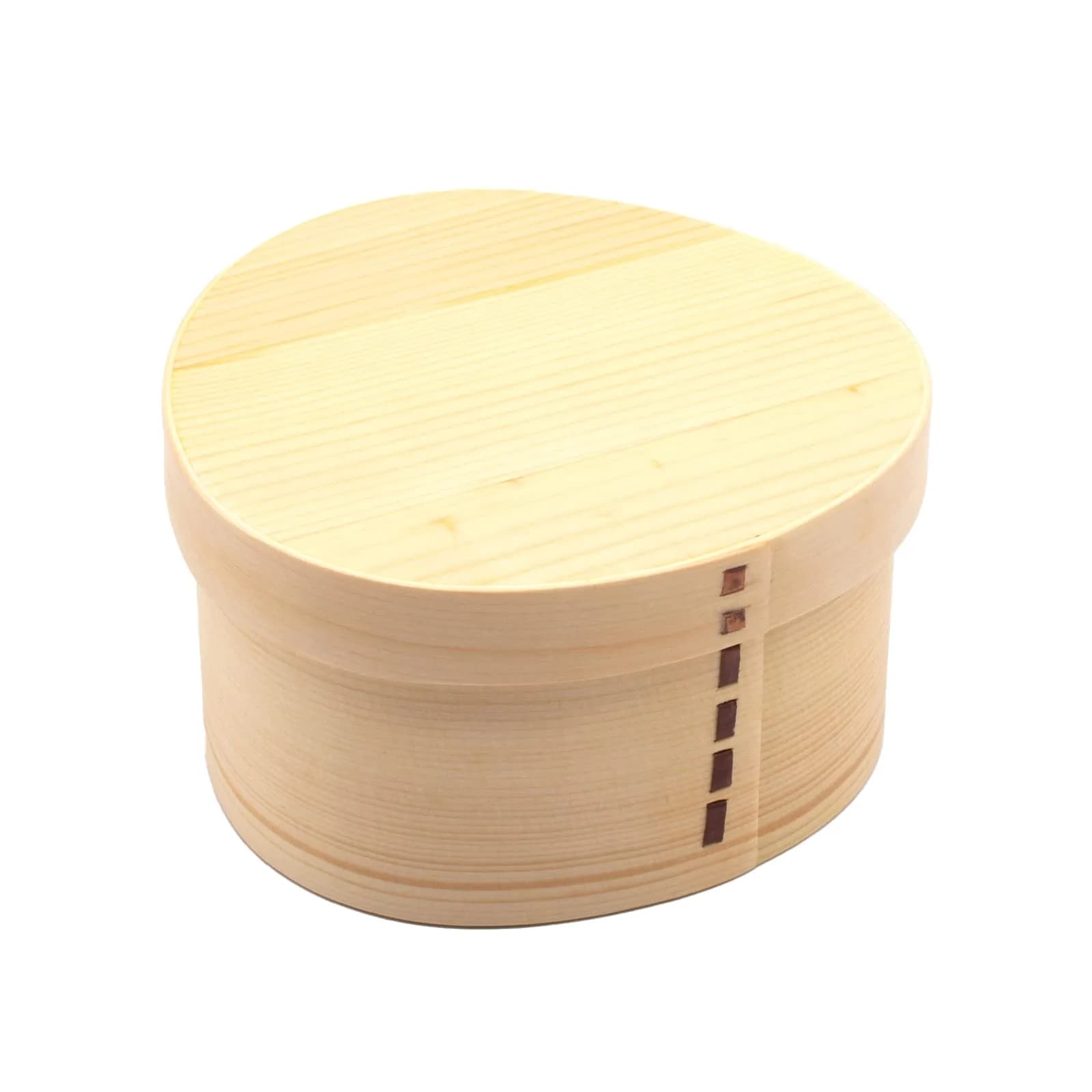 和歌山峠のわっぱめし弁当箱屋さん(wakayama wappa bento box store) Wooden Lunch Box Approx. 14cm | Natural, Single Tier