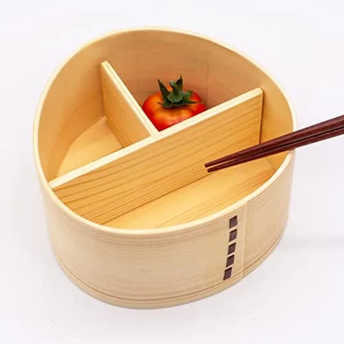 和歌山峠のわっぱめし弁当箱屋さん(wakayama wappa bento box store) Wooden Lunch Box Approx. 14cm | Natural, Single Tier thumbnail 5