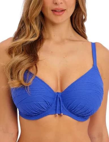 Fantasie Beach Waves Underwire Gathered Full Cup Bikini Top 32GG | Supportive, Full Coverage, Ocean-Inspired Design thumbnail 4