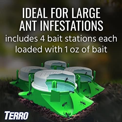 Terro Outdoor Liquid Ant Bait Stations 12-Pack | Fast Ant Colony Elimination for Outdoors & Indoors thumbnail 5