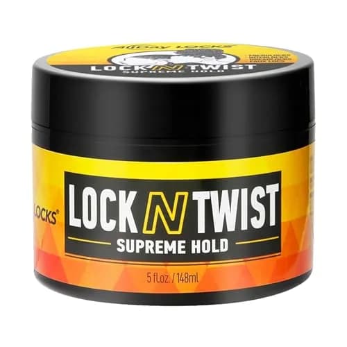 AllDay Locks Lock N Twist Supreme Hold, Edge Control, 5 Oz Jar | Maximum Locking Gel for Dreadlocks & Locs thumbnail 1