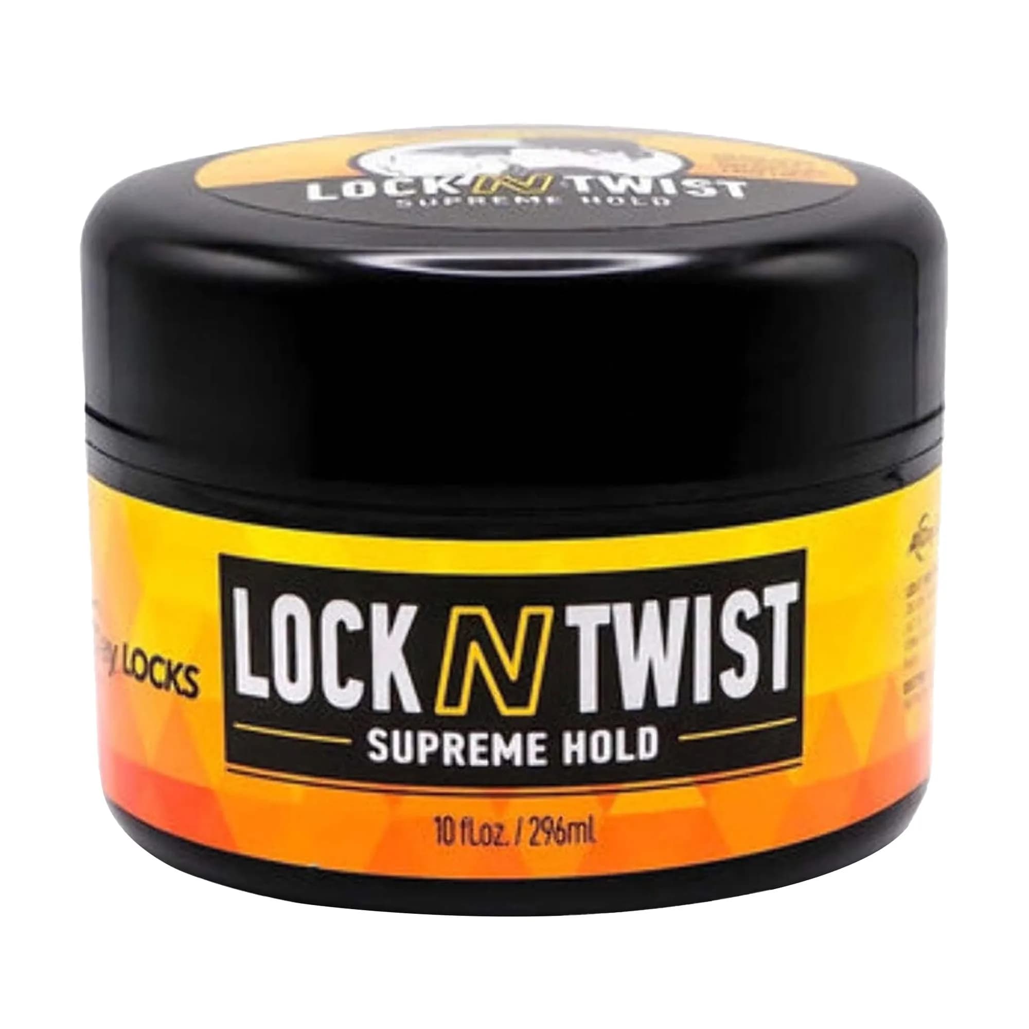 AllDay Locks Lock N Twist Supreme Hold, Edge Control, 10 Oz Jar | Maximum Styling Power for Textured Hair — 10 Ounce