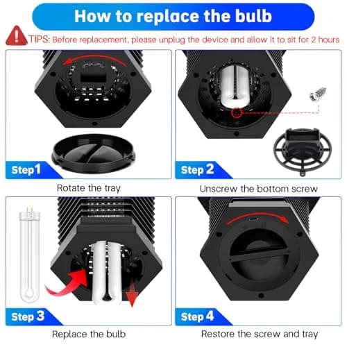 Klahaite Replacement Light Bulb Bug Zapper 15W | Easy to Install, UV Attraction for Mosquitoes (70-120 chars) thumbnail 7