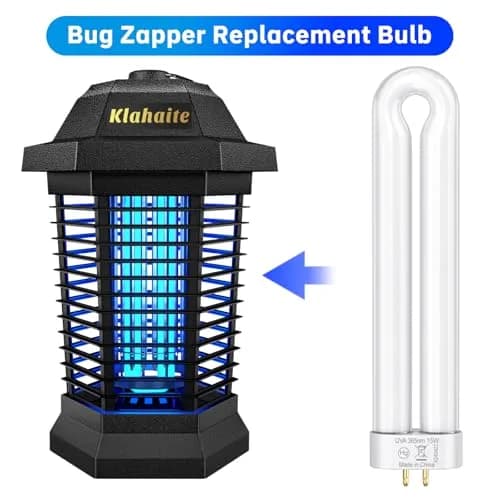 Klahaite Replacement Light Bulb Bug Zapper 15W | Easy to Install, UV Attraction for Mosquitoes (70-120 chars) thumbnail 3