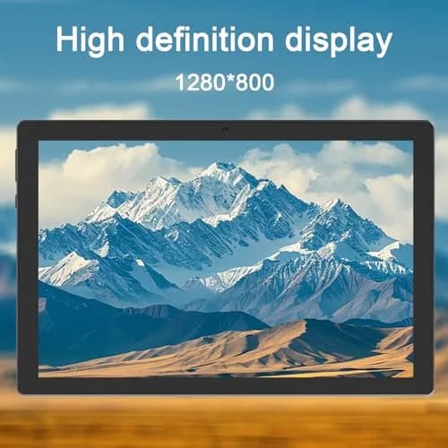 CUPEISI Android 15 Tablet 10.1 Inch 12GB RAM 64GB ROM 1TB Expandable | Quad-Core Processor, 1280x800 IPS HD Screen, 2-in-1 with Keyboard & Stylus thumbnail 4