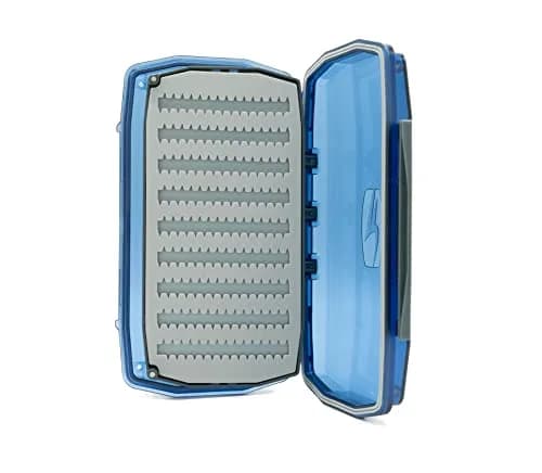 Umpqua UPG Sili Waterproof Essential Fly Box Large Blue | Waterproof Fly Storage for Fly Fishing (70-120 chars) thumbnail 5