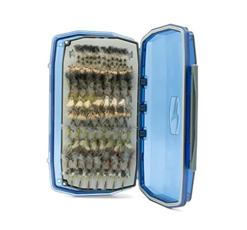 Umpqua UPG Sili Waterproof Essential Fly Box Large Blue | Waterproof Fly Storage for Fly Fishing (70-120 chars) thumbnail 8