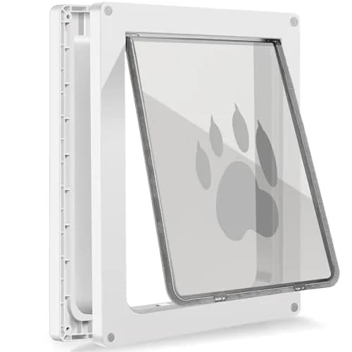 CEESC Medium Dog Door 9.06"x11.38" | Weatherproof, Durable, Fits Doors 1.19"–2.06" thumbnail 1